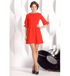 мини-платье OleGra Повседневное платье Красное короткое