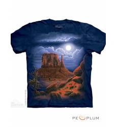 футболка The Mountain Футболка в тематике Дикого Запада Desert Nightscap