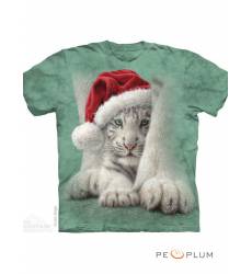 футболка The Mountain Рождественская футболка Sheltered Christmas