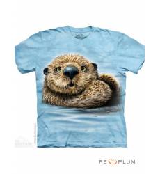 футболка The Mountain Футболка с изображением животных Otter Totem