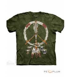 футболка The Mountain Футболка с изображением индейцев Peace Pipes