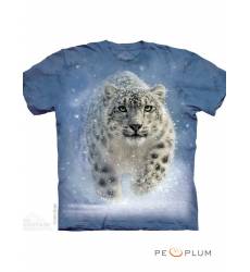 футболка The Mountain Футболка с леопардом Snow Ghost