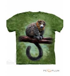 футболка The Mountain Футболка с изображением животных Lemur Totem