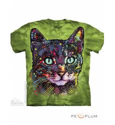 футболка The Mountain Футболка с кошкой Watchful Cat
