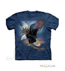 футболка The Mountain Футболка с изображением птиц The Patriot