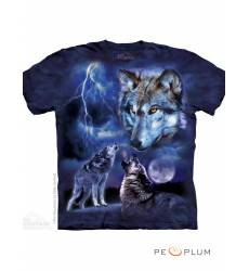 футболка The Mountain Футболка с волком Wolves of the Storm