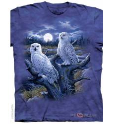 футболка The Mountain Футболка с изображением птиц Snowy Owls