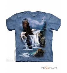 футболка The Mountain Футболка с изображением птиц Majestic Flight