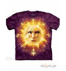 футболка The Mountain Футболка с космическим рисунком Sun Face