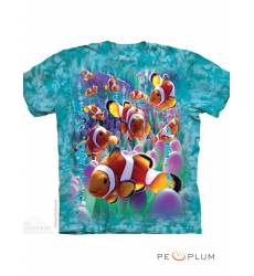 футболка The Mountain Футболка с изображением из водного мира Clownfish