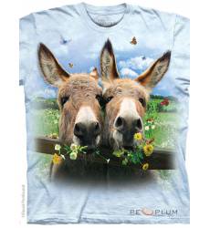 футболка The Mountain Футболка с изображением животных Donkey Daisy