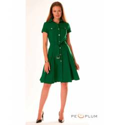 платье Modeleani Повседневное платье Сафари зеленый
