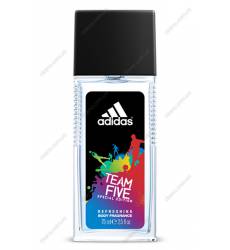 Team Five освежающий парфюм, 75 ml Team Five освежающий парфюм, 75 ml Adidas