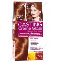 LOreal Paris Краска для волос Casting Creme Gloss, оттенок 743, Пряный мед, 254 мл LOreal Paris Краска для волос Casting Creme Glos