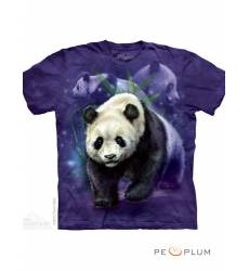 футболка The Mountain Футболка с медведем Panda Collage