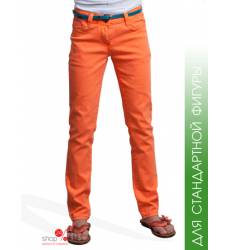 Узкие джинсы Million X для девочки, цвет оранжевый 24426047