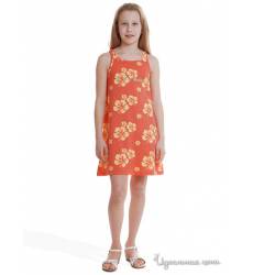 Платье Le Petit Marcel для девочки, цвет коралловый 24426563