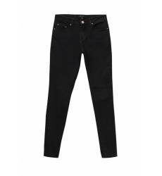 джинсы LOST INK. MID RISE SKINNY IN WASHED BLACK