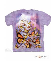 футболка The Mountain Футболка фэнтези Monarch Butterflies