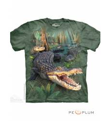 футболка The Mountain Футболка с картинкой рептилии/амфибии Gator Parade
