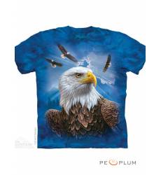 футболка The Mountain Футболка с изображением птиц Guardian Eagle
