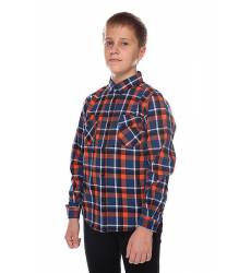 Рубашка в клетку детская Globe Corsair Junior Shirt Blue/Orange Corsair Junior Shirt