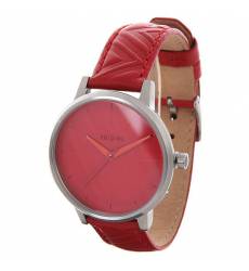 часы Nixon Kensington Leather Red/Mod