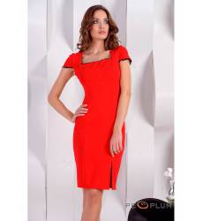 платье OleGra Повседневное платье Элегантное красное