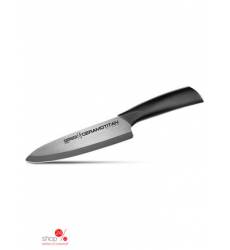 Кухонный нож, Шеф, 175 мм CERAMOTITAN, цвет черный 29489891