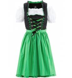 мини-платье bonprix Короткое платье, блузка и фартук немецкого народно