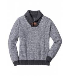 пуловер bonprix Пуловер Regular Fit с шалевым воротом