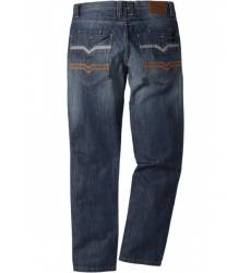 джинсы bonprix Джинсы Regular Fit Straight,низкий + высокий рост