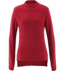 пуловер bonprix Пуловер с воротником-стойкой и структурным узором