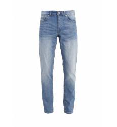 джинсы Only & Sons Med blue washed jeans with mustache effect