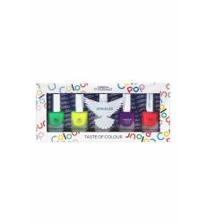Набор лаков для ногтей Colour Pop «Разноцветный дождик», 5x5ml Набор лаков для ногтей Colour Pop «Разноцветный до