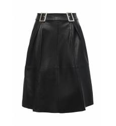 юбка LOST INK. LEATHER BUCKLE MIDI