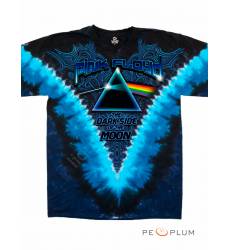 футболка Liquid Blue Футболка рок-группы Pink Floyd Dark Side Of The Mo