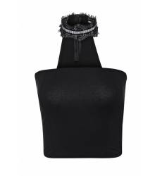 топ LOST INK. LACE NECKLACE BUSTIER