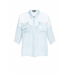 блузка Whos Who Блуза с шелковой вставкой KI-184196