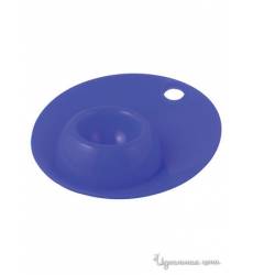 Силиконовая подставка для яйца Завтрак, 12х12х2,5 см Regent, цвет синий 32717789