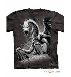 футболка The Mountain Футболка фэнтези Black Dragon