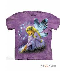 футболка The Mountain Футболка фэнтези Purple Winged Fairy