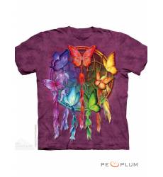футболка The Mountain Футболка фэнтези Rainbow Butterfly Dreamcatcher