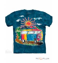 The Mountain Fun-art футболка Batik Tour Bus