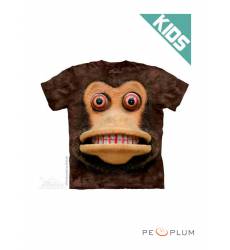 The Mountain Fun-art футболка Big Face Cymbal Monkey Kids