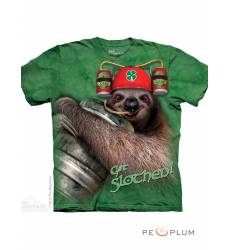 футболка The Mountain Fun-art футболка Get Slothed