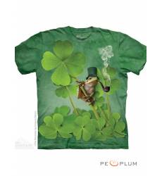футболка The Mountain Fun-art футболка Irish Frog