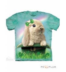 футболка The Mountain Fun-art футболка Irish Bunny