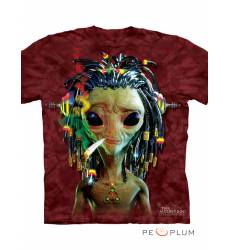 футболка The Mountain Футболка с пришельцами Jammin Alien