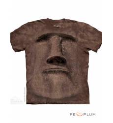 футболка The Mountain Футболка с божествами Easter Island Face